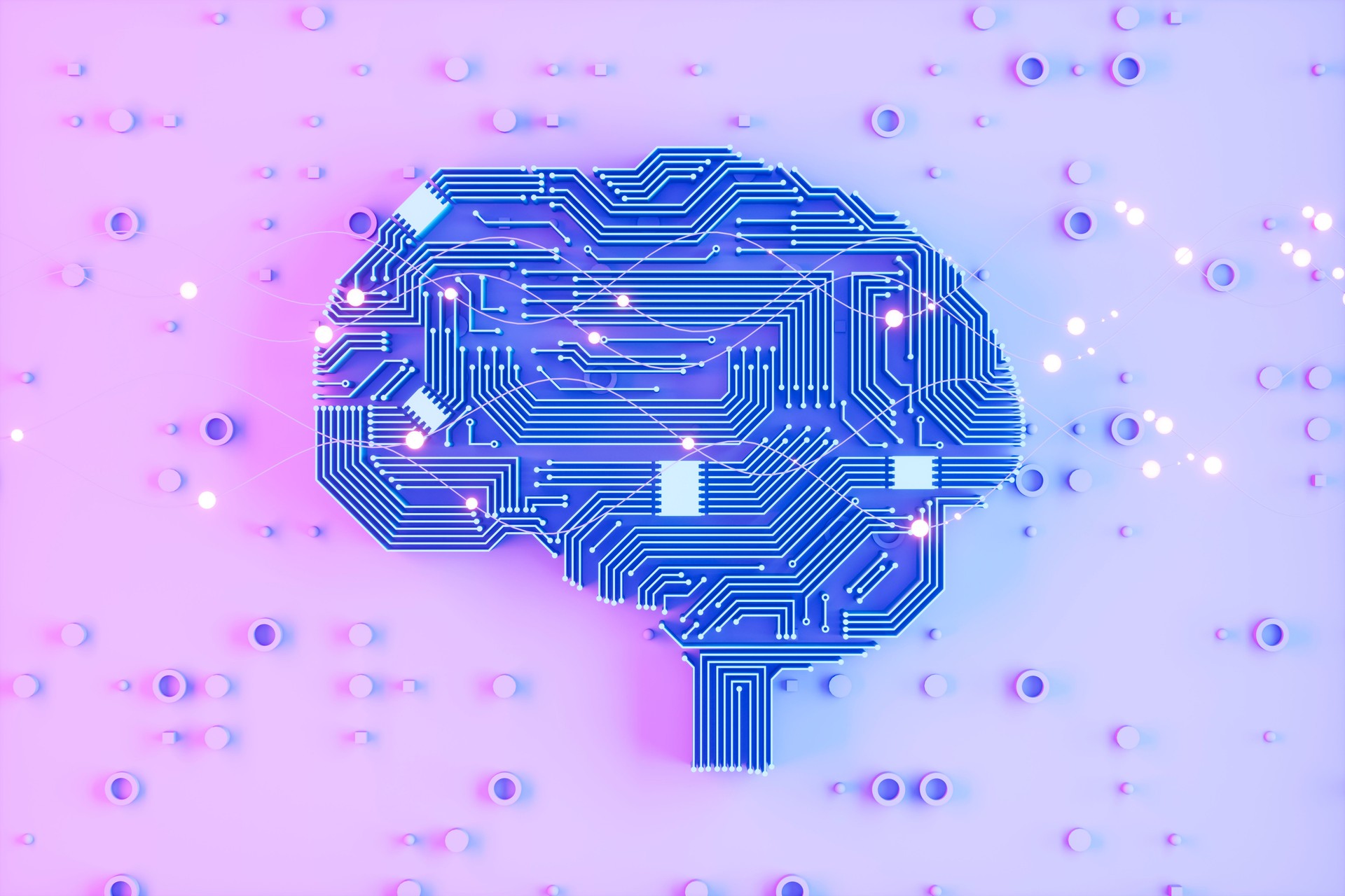 Brain, Artificial Intelligence Concept